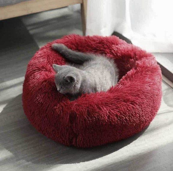 CAMA AFELPADA PARA MASCOTAS