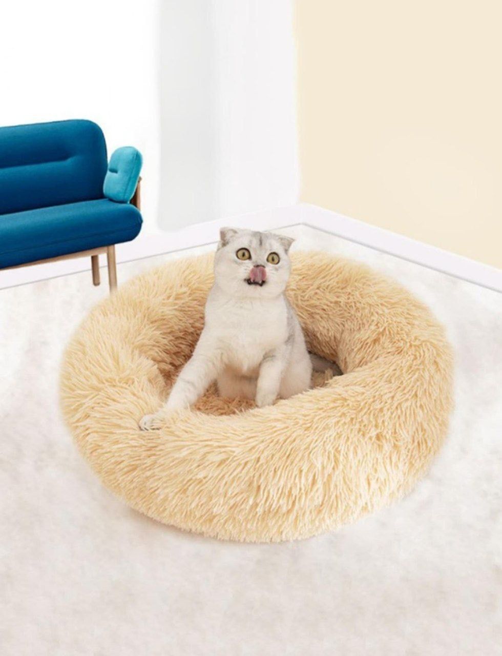 CAMA AFELPADA PARA MASCOTAS