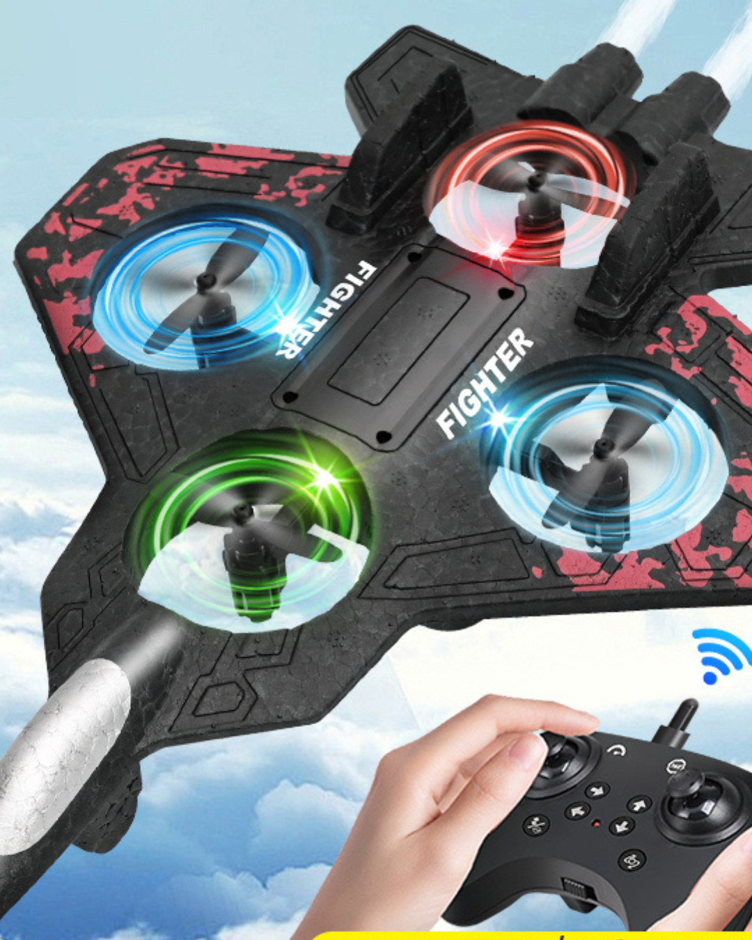 Avion a Control Remoto Acrobático para niñ@s